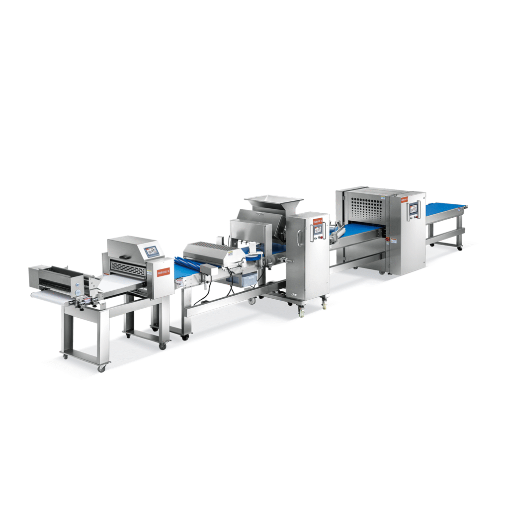 FR-DM800 High-performance Pastry Make-up Line